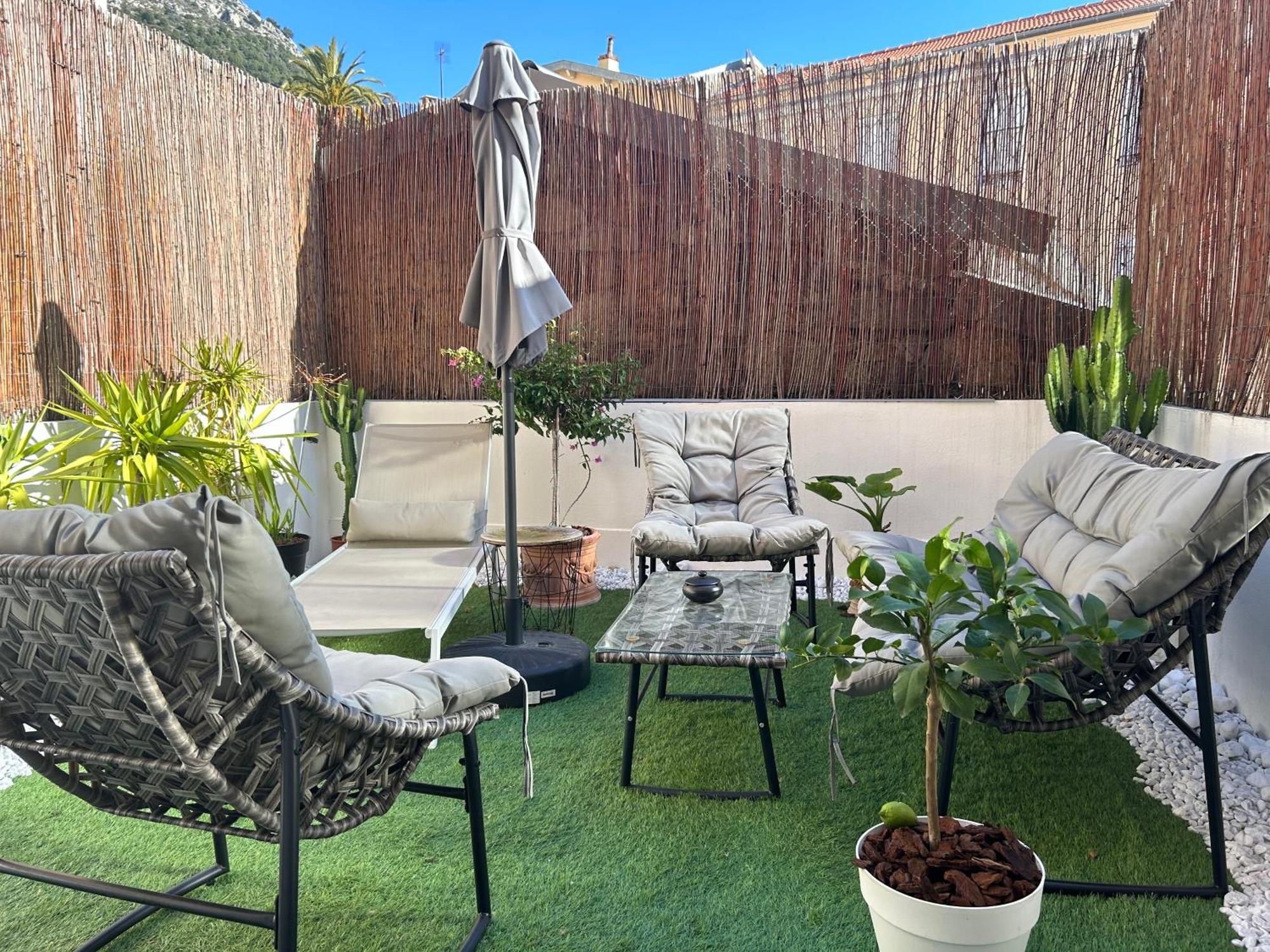 Monaco Cap D'Ail Studio & Jardin كاب داي المظهر الخارجي الصورة