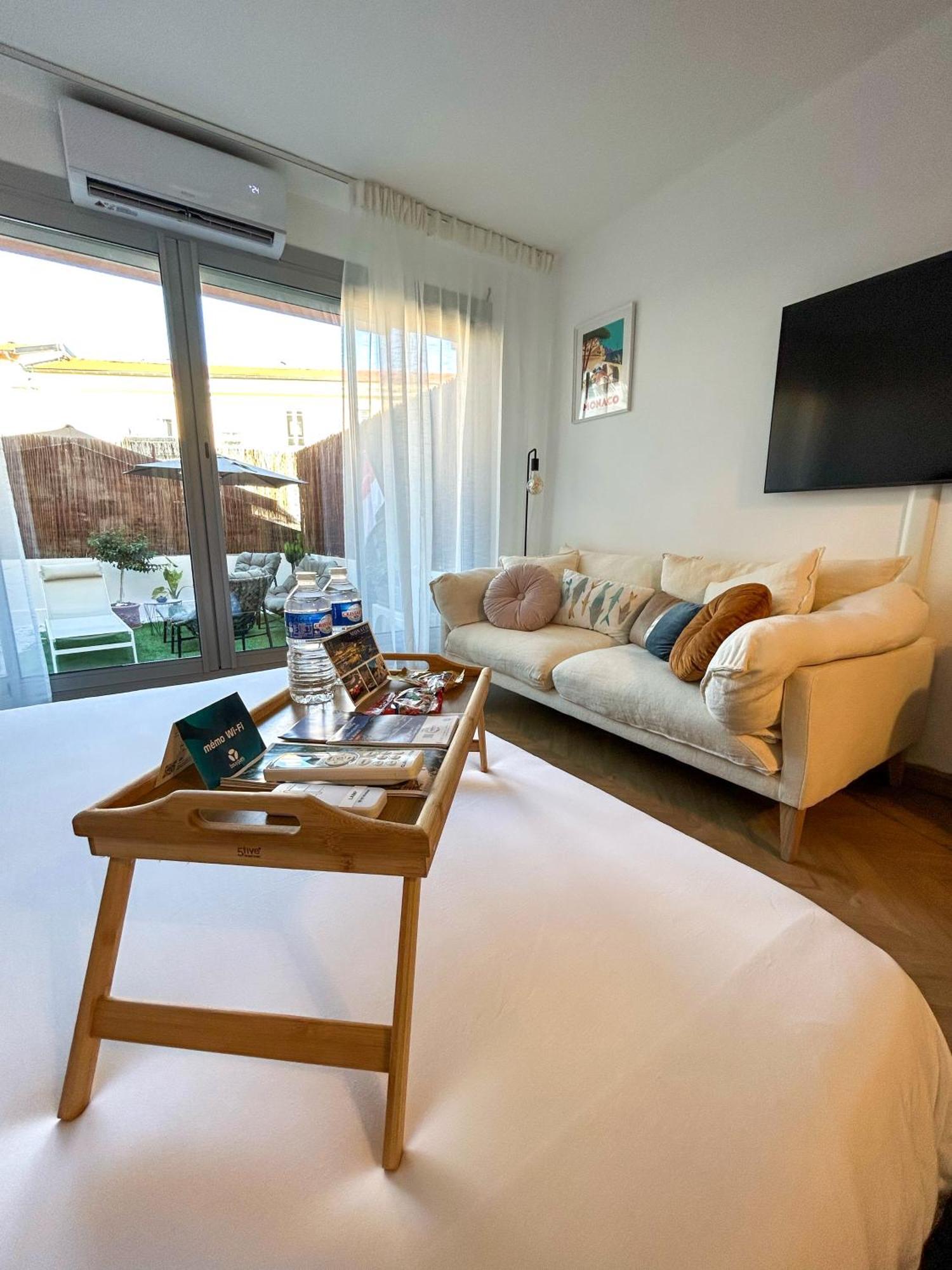 Monaco Cap D'Ail Studio & Jardin كاب داي المظهر الخارجي الصورة