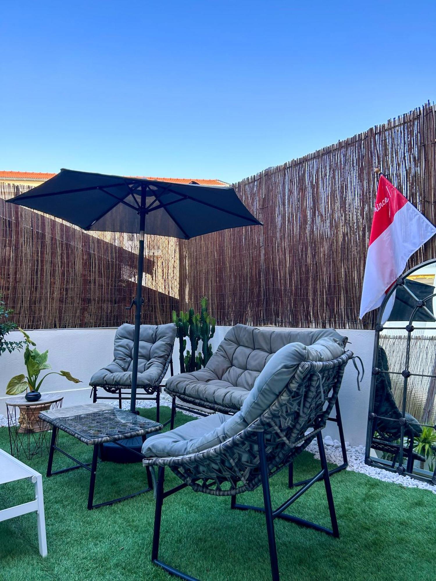 Monaco Cap D'Ail Studio & Jardin كاب داي المظهر الخارجي الصورة